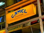 Camel oude reclame lichtbak, Gebruikt, Ophalen of Verzenden, Lichtbak of (neon) lamp