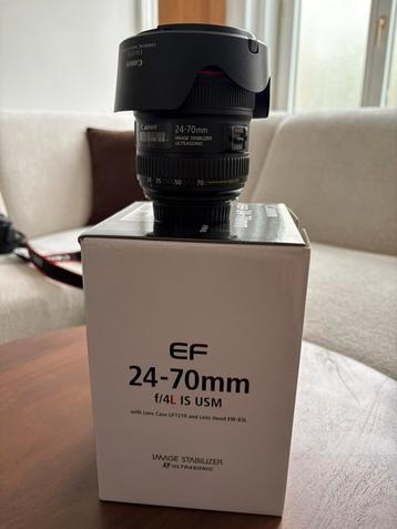 Canon EF 24-70mm f/4L IS USM beschikbaar voor biedingen
