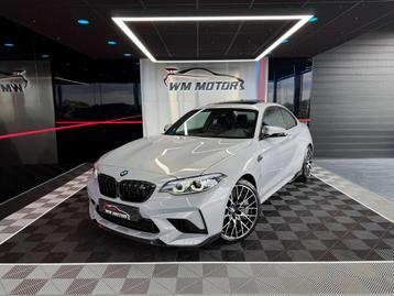 BMW M2 Competition DKG//Carbon//Historique complet, Cuir, Argent ou Gris, Euro 6, Entreprise