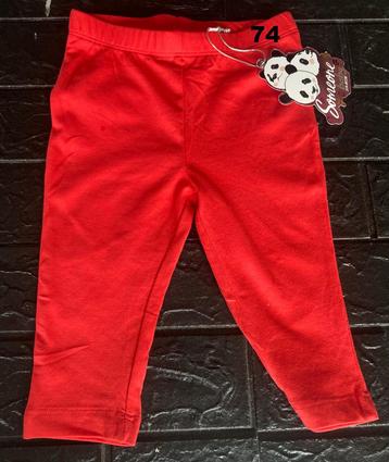 Someone -rode legging -maat 74/nieuw met label beschikbaar voor biedingen