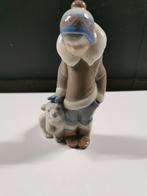 Eskimoboy with pet. Lladro. Juan Huerta, Verzamelen, Beelden en Beeldjes, Ophalen of Verzenden