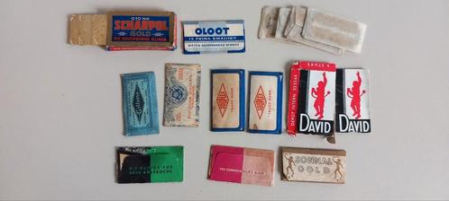 Set oude scheermesjes, Verzamelen, Merken en Reclamevoorwerpen, Gebruikt, Ophalen of Verzenden