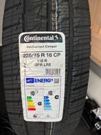 Reservewiel +velg+krik - Continental VanContact 225/75 R16, Caravans en Kamperen, Ophalen, Nieuw