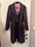 Trenchcoat aubergine kleur van Melvin mooie staat, Kleding | Dames, Jassen | Zomer, Ophalen of Verzenden, Zo goed als nieuw, Maat 42/44 (L)