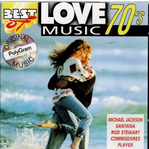 cd   /   Best Of Love Music 70's, CD & DVD, CD | Autres CD, Enlèvement ou Envoi