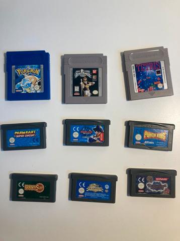 Top Nintendo Gameboy Color & Advance Games  beschikbaar voor biedingen