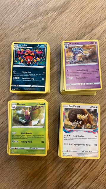 Pokémon pakketjes Lost Origin 75+ (geen dubbele) beschikbaar voor biedingen