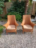 Fauteils, Huis en Inrichting, Stoelen, Ophalen, Twee, Bruin, Zo goed als nieuw