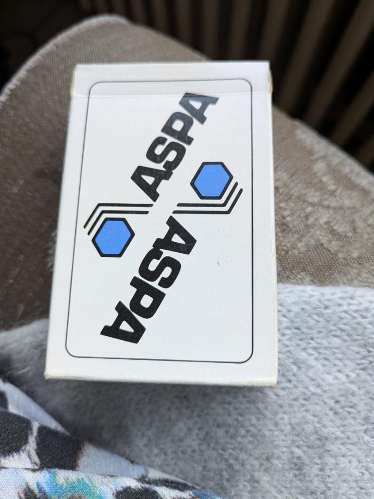 Aspa, Ophalen of Verzenden, Zo goed als nieuw, Speelkaart(en)