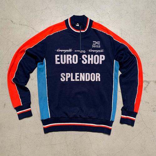 Euro-Shop Splendor 1983 koerstrui wielertrui, Fietsen en Brommers, Fietsaccessoires | Fietskleding, Ophalen of Verzenden