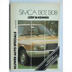 Simca 1307 1308 Leer 'm kennen 1975-1978 #2 Nederlands, Utilisé, Enlèvement ou Envoi