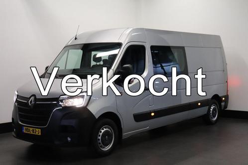 Renault Master 2.3 dCi 136PK L3H2 Dubbele Cabine - EURO 6 -, Auto's, Bestelwagens en Lichte vracht, ABS, Airconditioning, Centrale vergrendeling