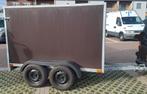 Aanhangwagen dubbelasser Remorque 750kg ongeremd, Auto diversen, Ophalen of Verzenden