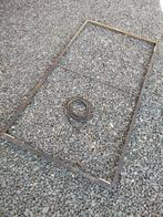 Muggenraam met rubberen netbevestiging - zonder net, Doe-het-zelf en Bouw, Deuren en Vliegenramen, Ophalen, Gebruikt, Minder dan 80 cm