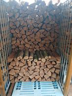 Droog brandhout eik/spar/lariks. (kachel/vuurschaal/BBQ), Tuin en Terras, Brandhout, Ophalen, Blokken