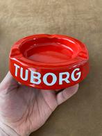 Emaille asbak Tuborg, Verzamelen, Ophalen of Verzenden, Zo goed als nieuw