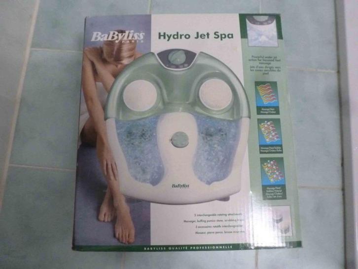 Babyliss Hydro-Jet Spa in perfecte staat - onberispelijk, Sport en Fitness, Massageproducten, Zo goed als nieuw, Massagetafel