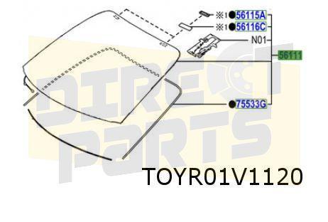 Toyota Yaris Cross (8/21-) voorruit (bij HUD) Origineel! 561, Auto-onderdelen, Ruiten en Toebehoren, Toyota, Nieuw, Ophalen of Verzenden