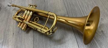Trompette Adams A1 0.50 Goldbrass en très bon état, Musique & Instruments, Enlèvement ou Envoi, Comme neuf, Trompette en si bémol