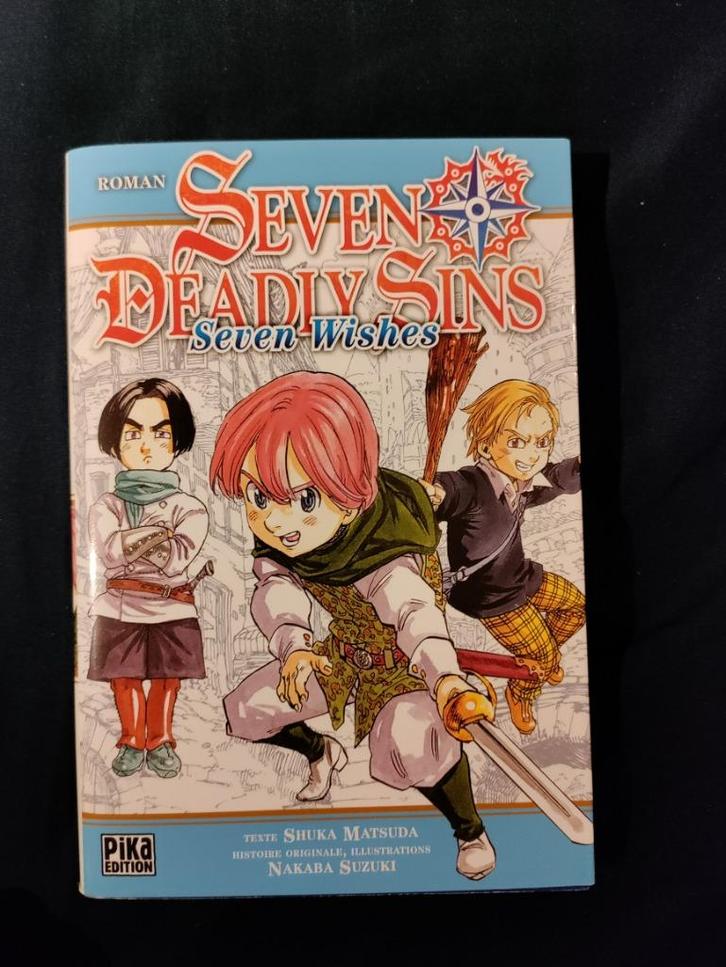 roman rare du manga Seven Deadly Sins Seven Wishes, Boeken, Strips | Comics, Nieuw, Eén comic, Japan (Manga), Ophalen of Verzenden