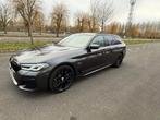 BMW 530e Touring M-sportpakket, Auto's, Leder, Break, Zilver of Grijs, Te koop