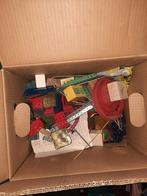 Grote doos met enorme voorraad Meccano jaren '40 - '50, Antiek en Kunst, Ophalen of Verzenden
