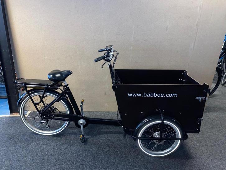 BABBOE DOG E BAKFIETS 2023 SLECHTS 1235 KM, Fietsen en Brommers, Fietsen | Bakfietsen, Zo goed als nieuw, Elektrisch, Huif, Ophalen of Verzenden