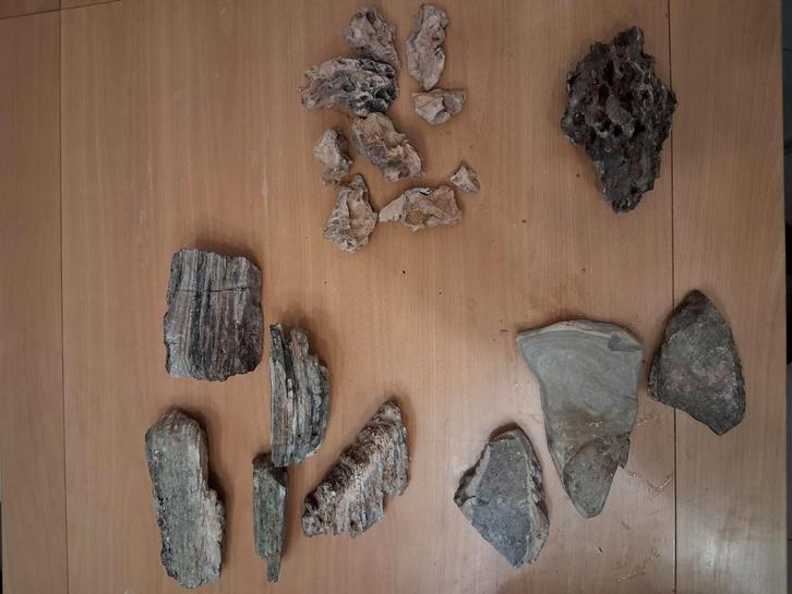 Stenen voor aquarium, Dieren en Toebehoren, Vissen | Aquaria en Toebehoren, Gebruikt, Plant(en), Steen of Hout, Ophalen