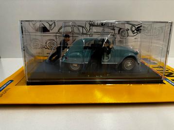 Kuifje auto 1:24 citroen 2cv uit cokes op voorraad nr 54 beschikbaar voor biedingen