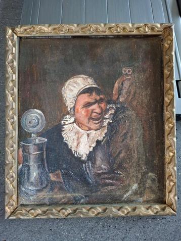 Handgeschilderd naar het voorbeeld van Frans Hals beschikbaar voor biedingen