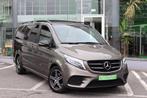 MERCEDES V250d 7 PLACES LONG PACK AMG BLACK EDITION TOIT PAN, Auto's, Mercedes-Benz, Monovolume, 4 cilinders, Bruin, Leder