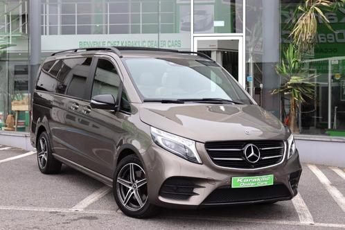 MERCEDES V250d 7 PLACES LONG PACK AMG BLACK EDITION TOIT PAN, Auto's, Mercedes-Benz, Bedrijf, Te koop, V-Klasse, 360° camera, ABS