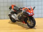 Aprilia RSV4 factory 1:18 12833 welly, Hobby en Vrije tijd, Modelauto's | 1:18, Ophalen of Verzenden, Nieuw, Motor, Welly