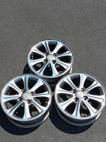 3 jantes alu d'origine pour hyundai i10 - 14 pouces beschikbaar voor biedingen
