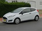 Ford Fiesta   1.5 TDCi Ambiente (LICHTE VRACHT), Auto's, 75 pk, Zwart, Wit, Bedrijf