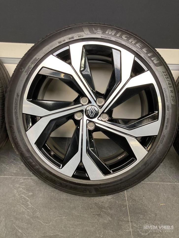 20” originele Renault Austral / Espace 6 velgen + banden, Auto-onderdelen, Banden en Velgen, Banden en Velgen, Zomerbanden, 20 inch