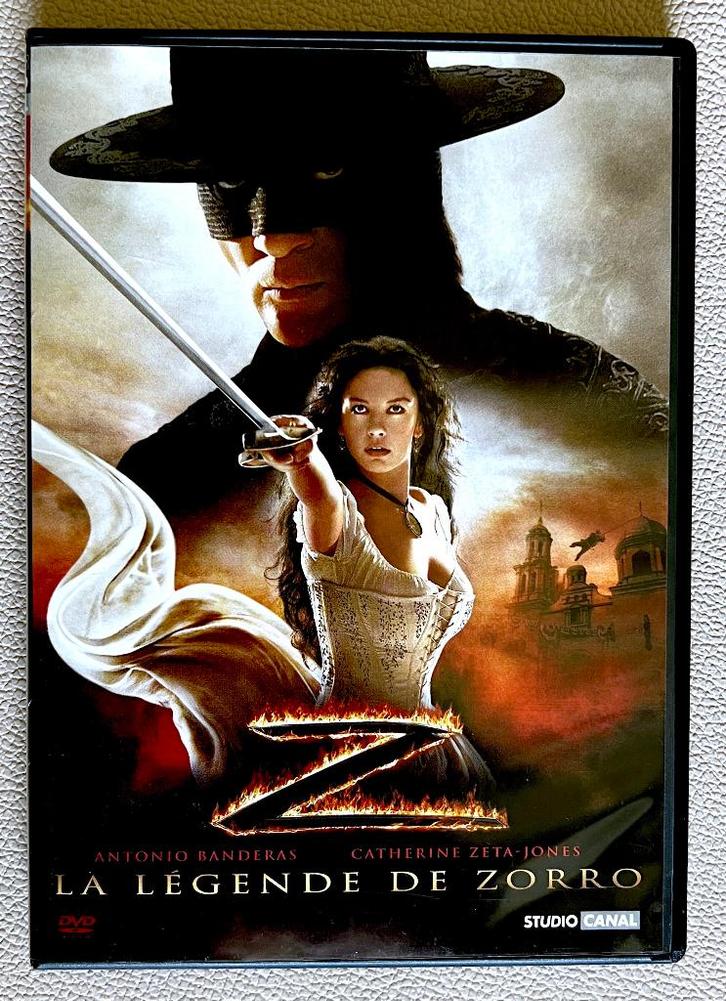 LA LÉGENDE DE ZORRO (A.Banderas, C.Zeta Jones) // Comme Neuf, CD & DVD, DVD | Aventure, Comme neuf, Tous les âges, Enlèvement ou Envoi