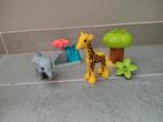 Duplo Wilde dieren Afrika 10971 compleet, Kinderen en Baby's, Speelgoed | Duplo en Lego, Ophalen of Verzenden, Zo goed als nieuw