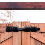 Overslag grendel (Zwart), Doe-het-zelf en Bouw, Ophalen of Verzenden, Nieuw