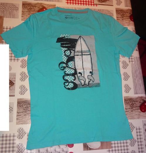 S small t-shirt korte mouwen Oxbow turquoise blauw, Kleding | Heren, T-shirts, Gedragen, Maat 46 (S) of kleiner, Blauw, Ophalen of Verzenden