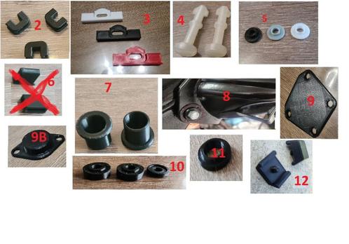 HONDA CAMINO PIECE DE MONTAGE IMP 3D, Fietsen en Brommers, Brommeronderdelen | Algemeen, Nieuw, Tank, Ophalen of Verzenden