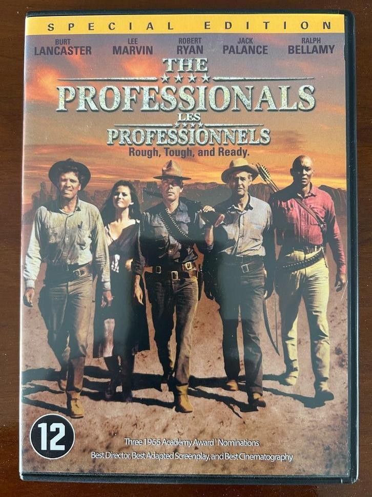 DVD The professionals, Cd's en Dvd's, Dvd's | Actie, Zo goed als nieuw, Ophalen