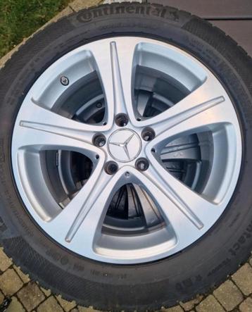❤️❤️❤️MERCEDES E KLASSE VELGEN MET ALLSEASON BANDEN 225/55/1 beschikbaar voor biedingen