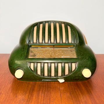 ART DECO BUIZENRADIO SONORETTE 50 FLESGROEN SONORA VINTAGE beschikbaar voor biedingen