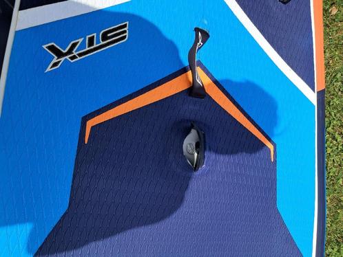 Te herstellen STX 5.0 opblaasb surfplank, zeil, mast, boom, Watersport en Boten, Windsurfen, Gebruikt, Zeil, Met vin(nen), Met draagtas