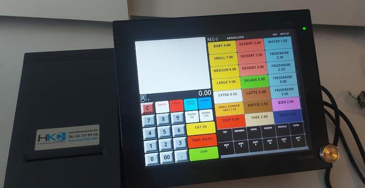 Kassa Casio V-R100-1, Zakelijke goederen, Kantoor en Winkelinrichting | Kassa's en Betaalsystemen, Ophalen