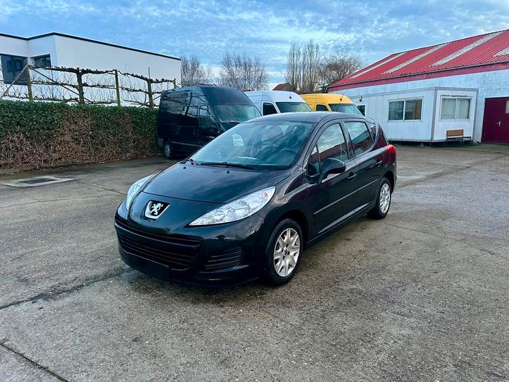 Peugeot 207sw 1.4i 126.000 km Garantie, Auto's, Peugeot, Bedrijf, Te koop, Benzine, Euro 5, Break, 5 deurs, Handgeschakeld, Zwart