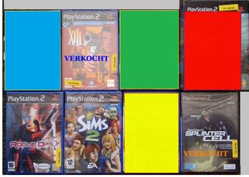 PS2 games in verpakking folie, Geseald. Voor verzamelaars. beschikbaar voor biedingen