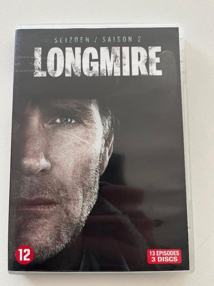 Longmire - Seizoen 2 (DVD), CD & DVD, DVD | TV & Séries télévisées, Utilisé, Action et Aventure, Coffret, À partir de 12 ans, Enlèvement ou Envoi