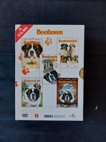 Beethoven, 5 films in  box.